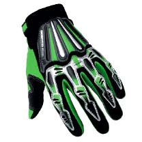 New motorcycle motocross mx atv dirt bike racing textile gloves green