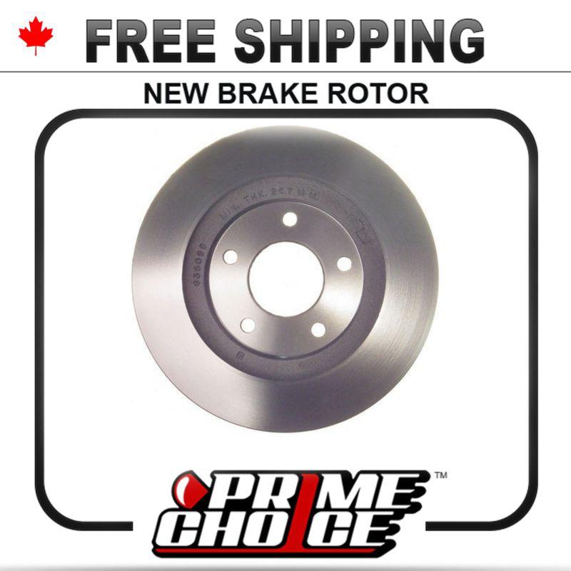 1 premium new disc brake rotor for front fits left driver / right passenger side