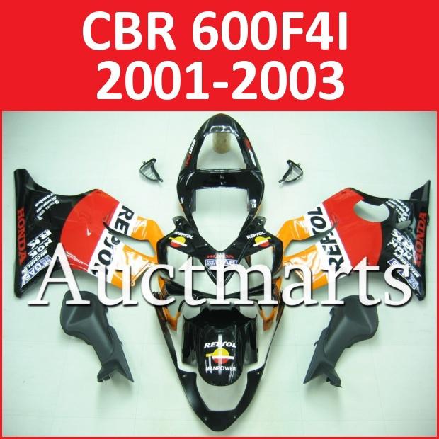 Fit honda 01 02 03 cbr 600f f4i 2001 2002 2003 fairing kit abs plastics c3 a11