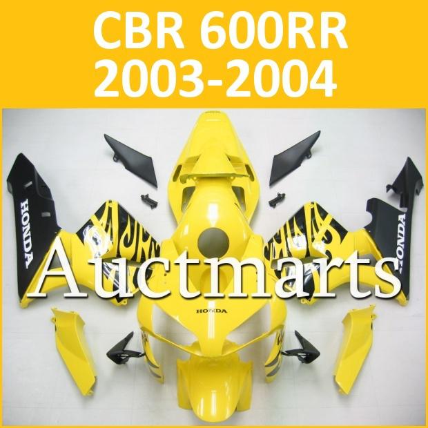 Fit honda 03 04 cbr600rr cbr 600 rr 2003 2004 fairing kit abs plastics a53 b12