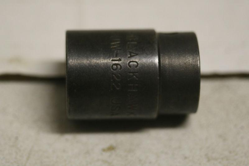 Blackhawk uw-1622  1/2 inch drive 11/16  6 point  impact socket  made in usa