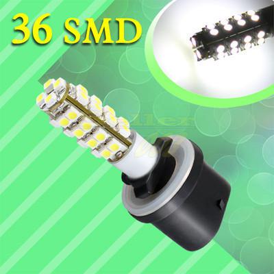 880 890 pgj13 36 smd pure white car fog tail signal 36 led car light bulb lamp