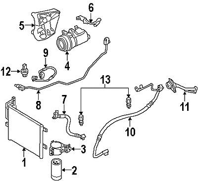 Bmw 64536922944 genuine oem factory original suction pipe valve