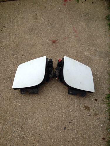 1993 3000gt vr4 perl white headlight assembly plus motor pair