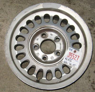 Jaguar 88-92 xj6 alloy wheel/rim 1988 1989 1990 1991 oem original 1992 35527