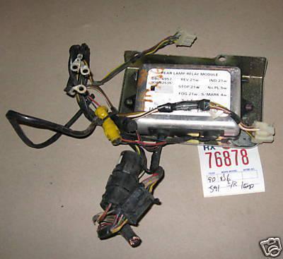 Jaguar 90 xj6 lamp control module rear 1990 dbc4757