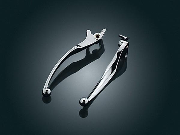 Kuryakyn widestyle levers chrome for honda hydraulic clutch