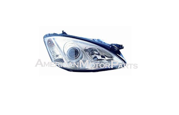 Passenger side replacement headlight halogen type 07-10 mercedes benz s class