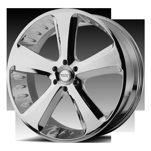 20" chrome american racing hot rod circuit challenger magnum 300c wheels rims 