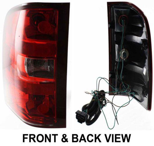 Chevy gmc truck rear brake taillight taillamp light lamp driver side left lh