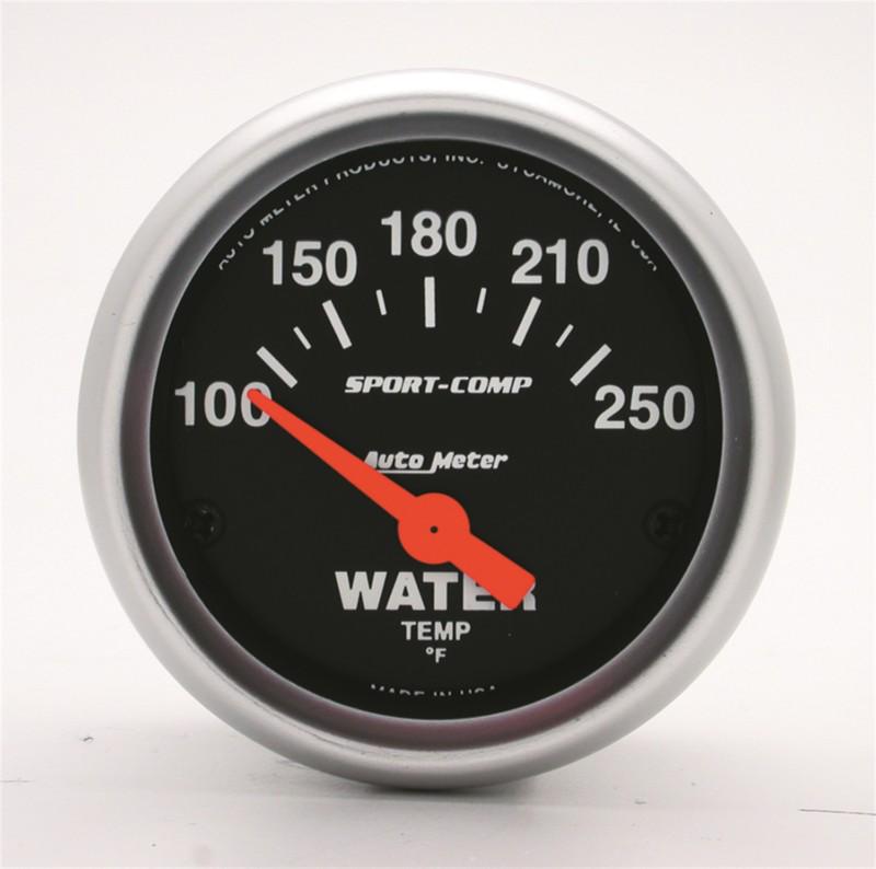 Auto meter 3337 sport-comp; electric water temperature gauge