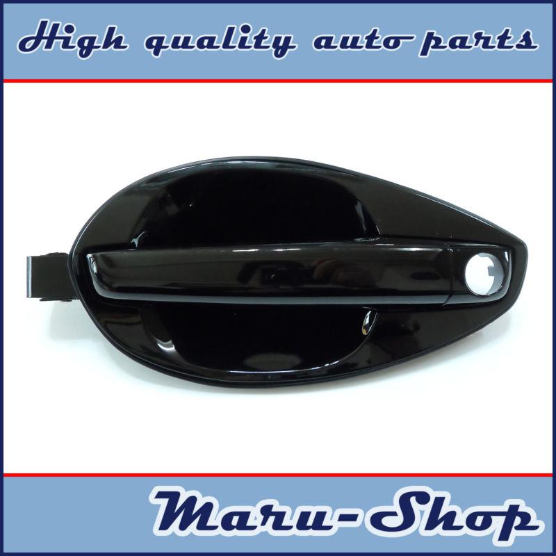 Black/eb outside door handle catch left for 03~06 hyundai tiburon/coupe