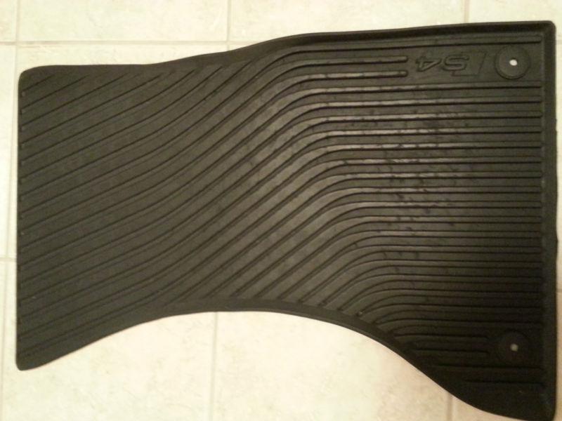 Audi s4 oem premium rubber floor mats (black) – gently used