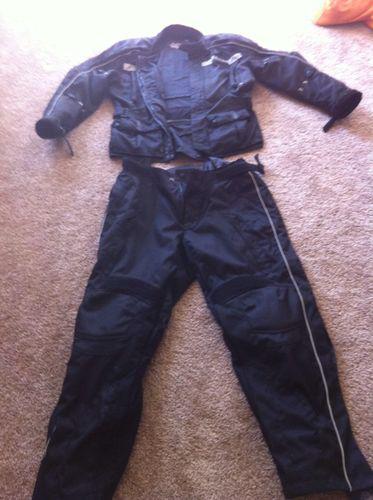 Motorcycle suit tourmaster mens large