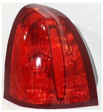 Tail light brake lamp rear lens & housing driver's left side lh