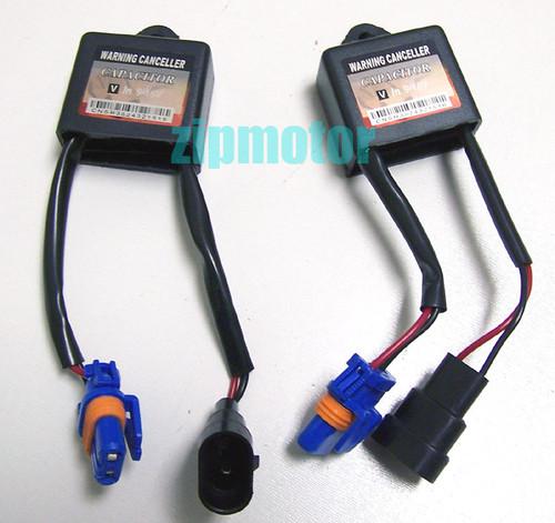 2 hid warning error canceller anti-flashing capacitor