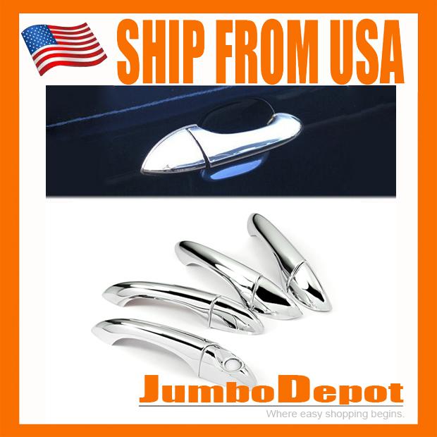 Us 1 set fit bmw x5 e53 chrome plated door lhd handle cover trim exterior hot