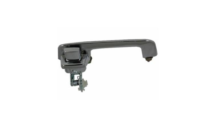 Depo right side replacement outside front black door handle dodge 55075648