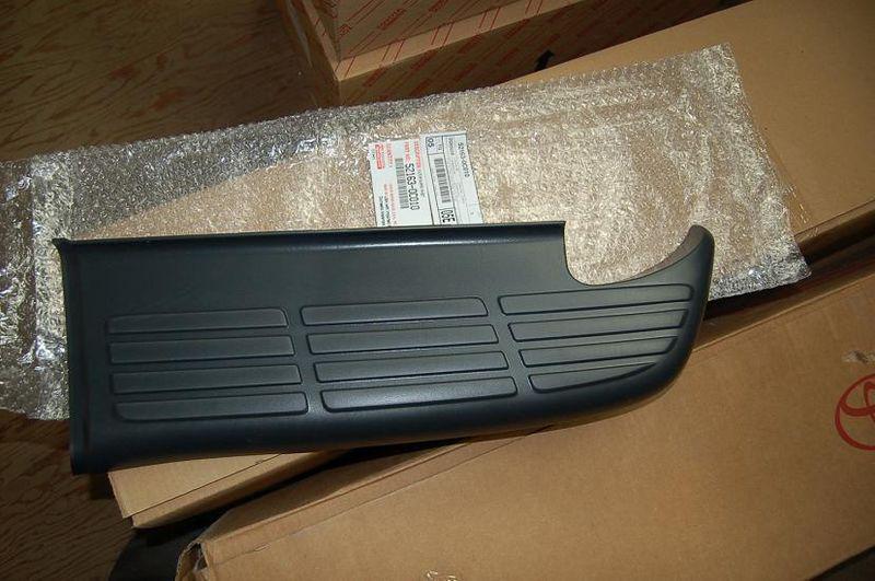 1999-2002 toyota tundra new factory right hand rear bumper cover