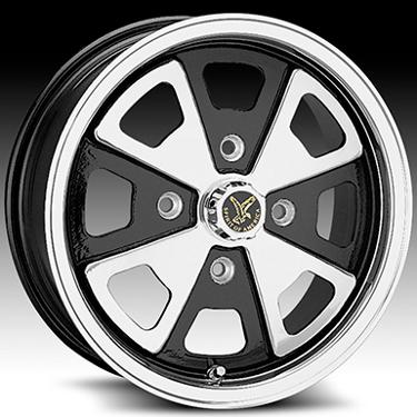 15" x 5.5" american eagle alloys 073 4x130 volkswagon 914 wheels rims polished