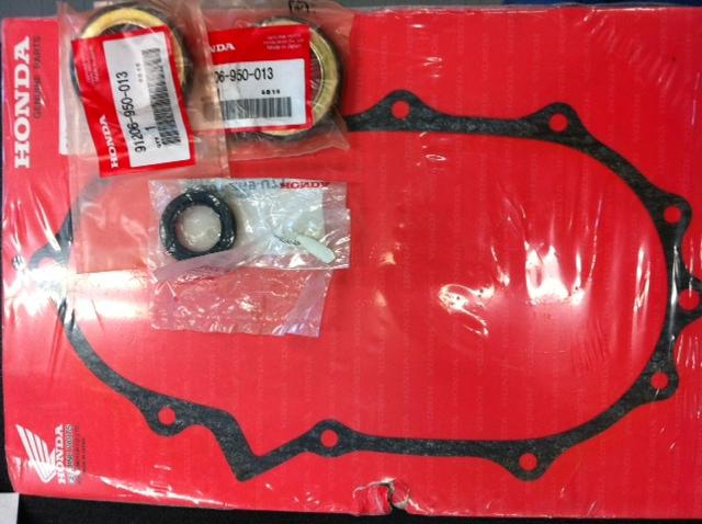 Honda odyssey fl 250 fl250 transmission rebuild kit new !! all seals and gasket 