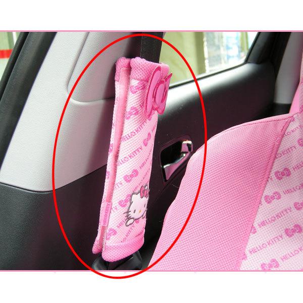 Kitty car seat belt cover safe belt shoulder pads pad harness car / vehicle /