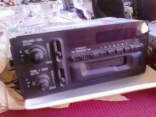 Delco chevy silverado gmc truck factory am fm cassette 95-02 15769261