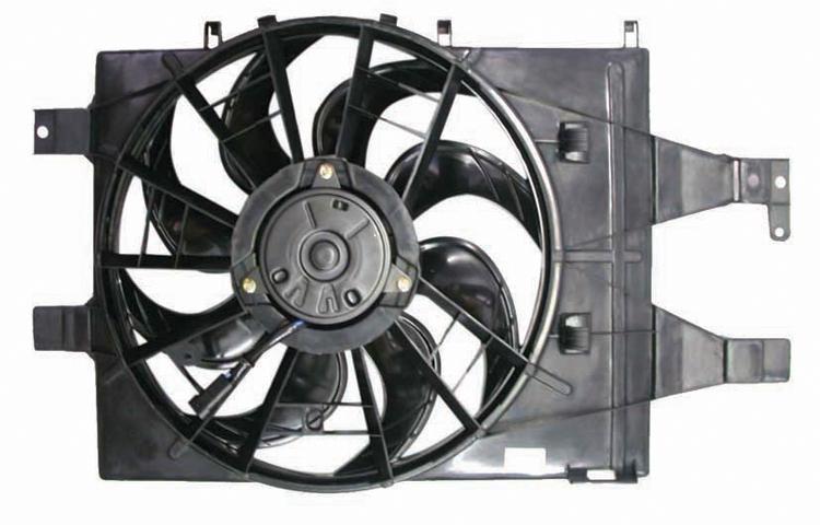 Depo replacement ac condensor radiator cooling fan dodge plymouth chrysler