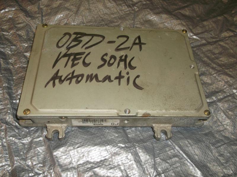 1996-1997 honda del sol ecu, d16y8 automatic, obd2a p28, vtec