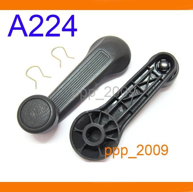 Honda civic accord pair window crank handle grey cx dx ex si eg6 b16 d16 ek new