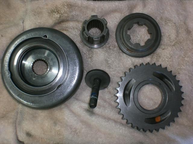 34 tooth compensator, rotor, compensator sprocket, removed from 2008 electra