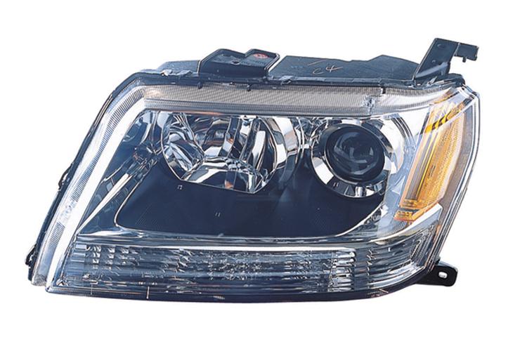 Depo driver & passenger replacement headlight 09-10 suzuki grand vitara