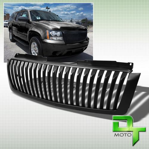 07-13 chevy tahoe suburban avalanche sport hood black front sport grille grill