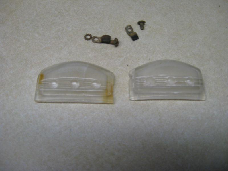 1947-53 studebaker turn signal/parking light lenses