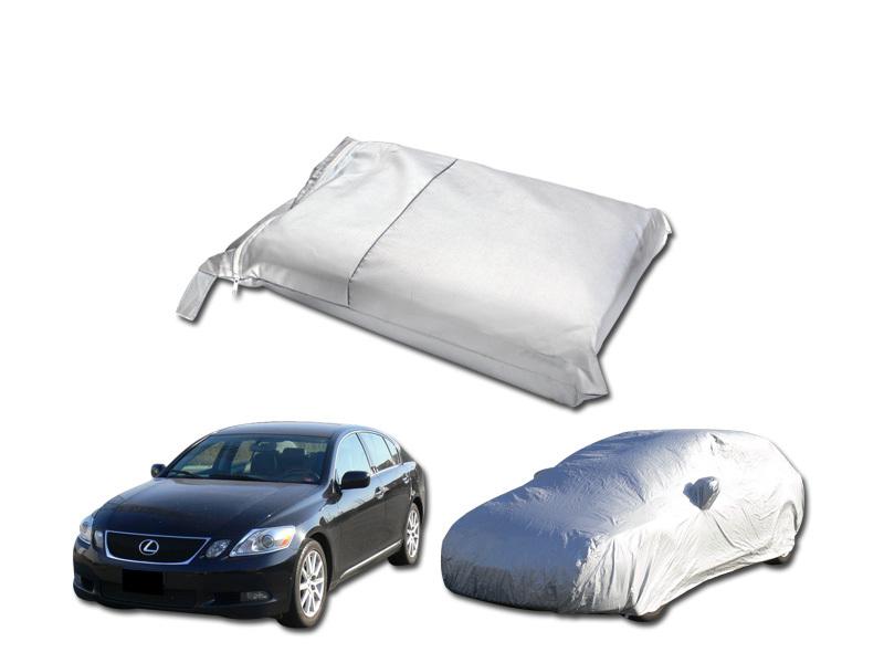 5000mm new universal waterproof 4 layer car cover+mirror pocket protection