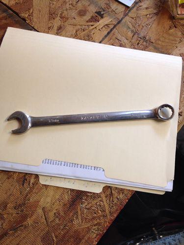 Matco tool 17mm combo wrench.wcl17m2