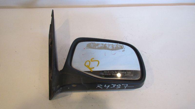 86 87 88 89 90 91 ford aerostar passenger side view mirror swing-lock black flat