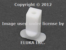 7 x bmw genuine front m-technic spoiler lip plug-in nut for 3 series e36