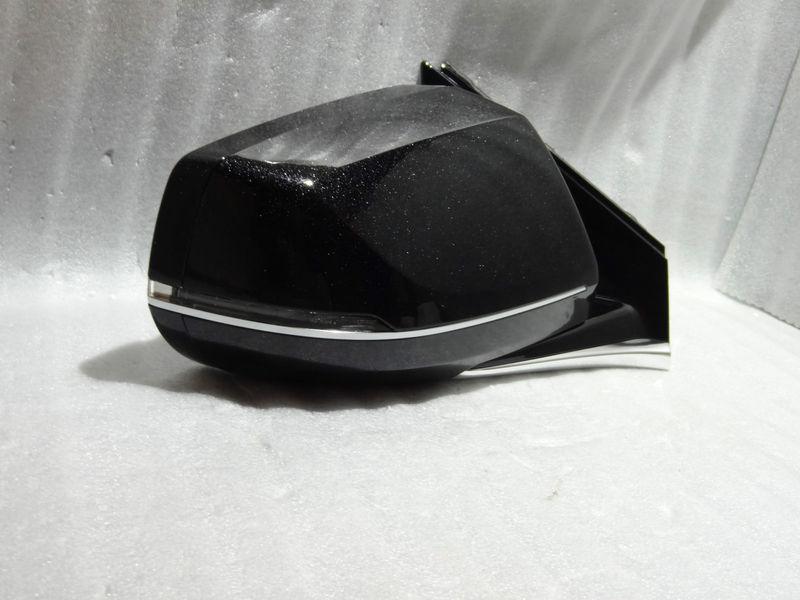 2013 cadillac xts factory right heated auto dim puddle light turn signal mirror 