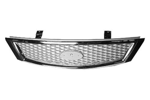 Replace fo1200463 - 05-06 ford five hundred grille brand new car grill oe style