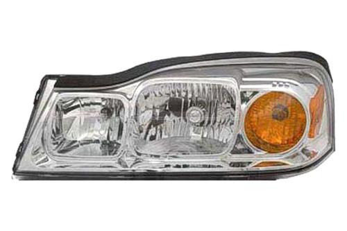 Replace gm2518143v - 06-07 saturn vue front lh headlight lens housing