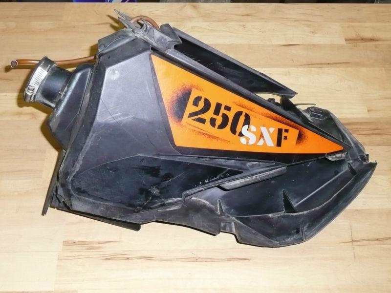 2005-2007 ktm 250 sxf xcfw airbox frame air cleaner intake air box 2006