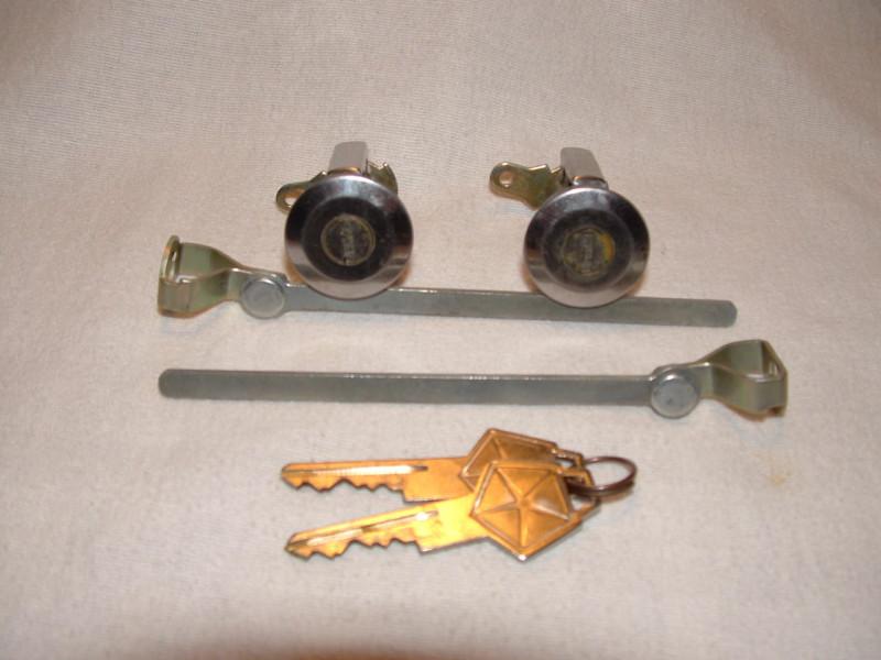 1968-1985 chrysler corp vehicles door lock cylindres #4106399 