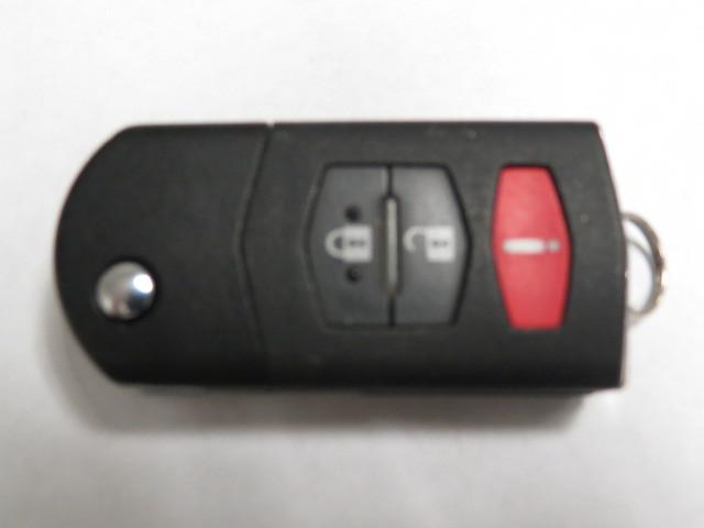 Used mazda uncut flip key remote keyless entry fobs transmitter 