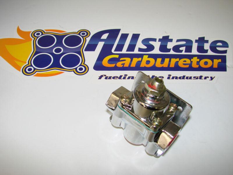 Fuel pressure regulator for e85 and alcohol and holley blue pump