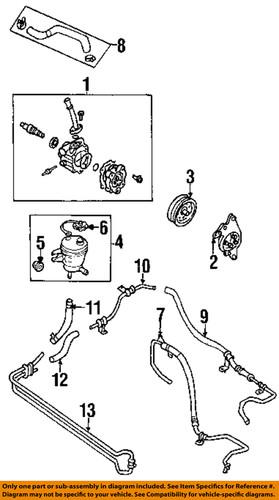 Mazda oem ec0732620 power steering pump pulley