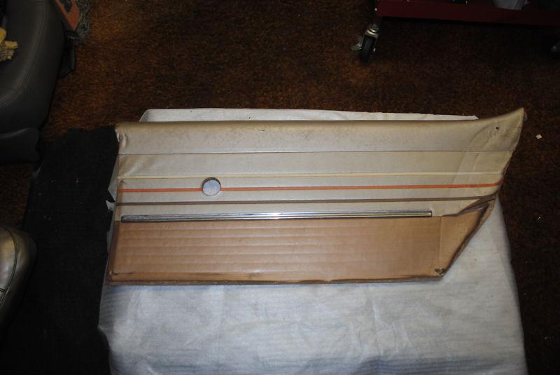 1961 chevy bel air original rear upper panel's in gold