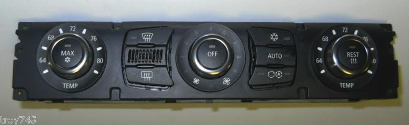 Bmw m5 m6 oem climate control ac heater switch e60 e63 e64 545 550 645 650