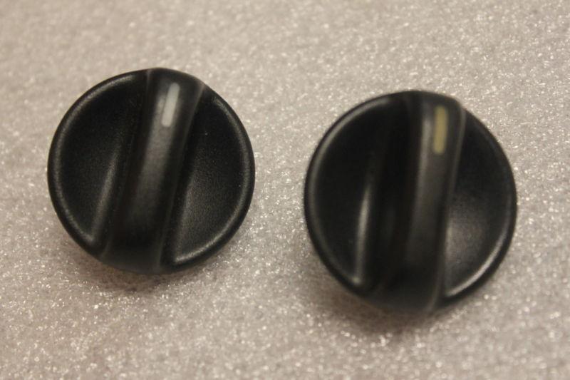 90 - 93 honda accord ac heater control knobs set of 2