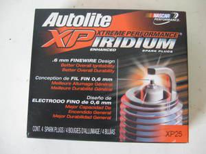 Car/truck autolite xp25 extreme performance iridium spark plug set(4 four)